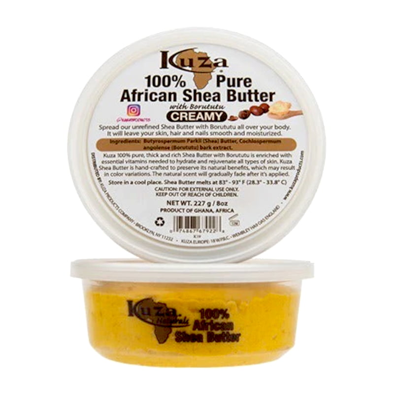 KUZA BEURRE DE KARITÉ AFRICAIN 100% PUR CRÈME 227G