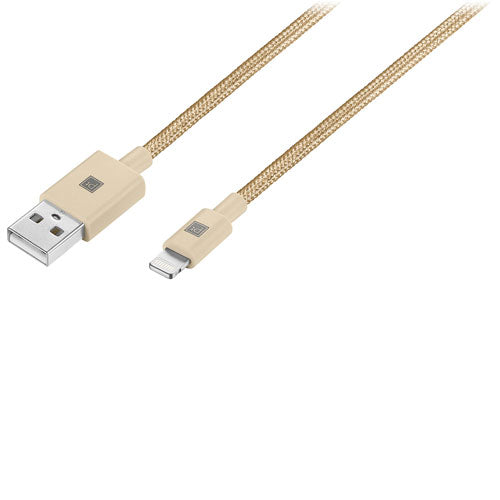Câble Lightning tressé Platinum de 1,5 m (5 pi) certifié MFi par Apple – Doré