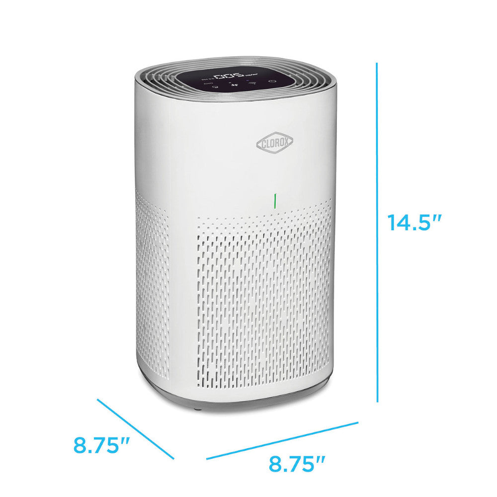 CLOROX 11031 Alexa Smart Medium Room True HEPA Air Purifier