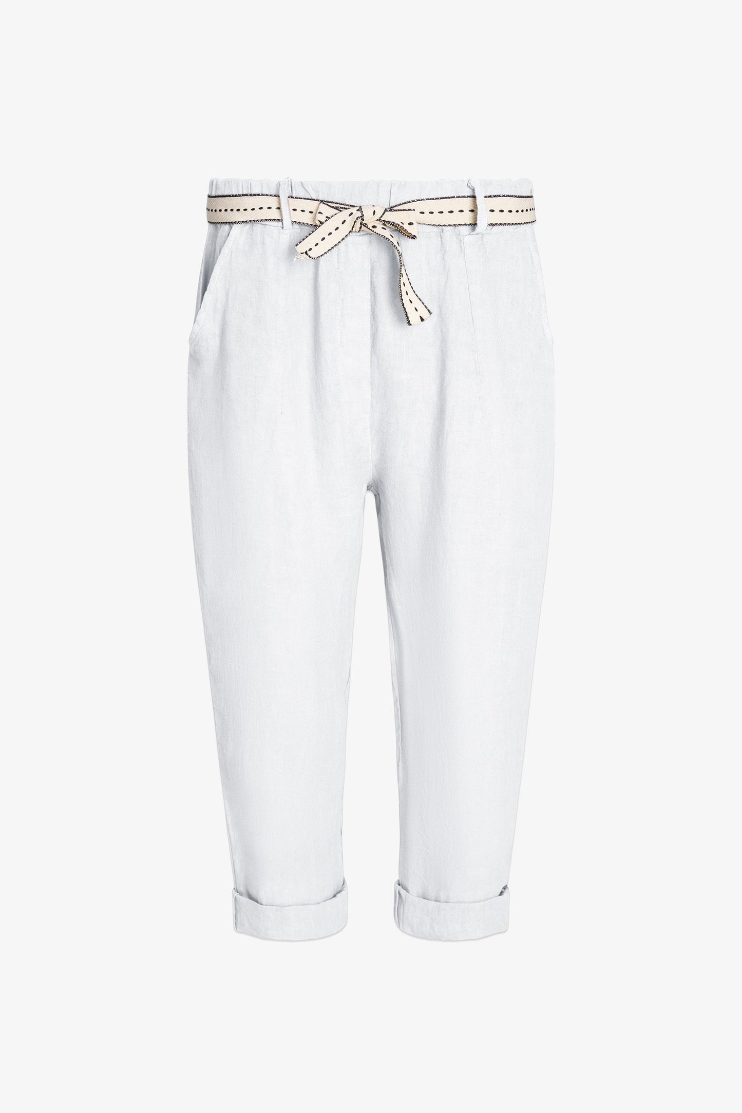 Women's Woven Capri Trousers