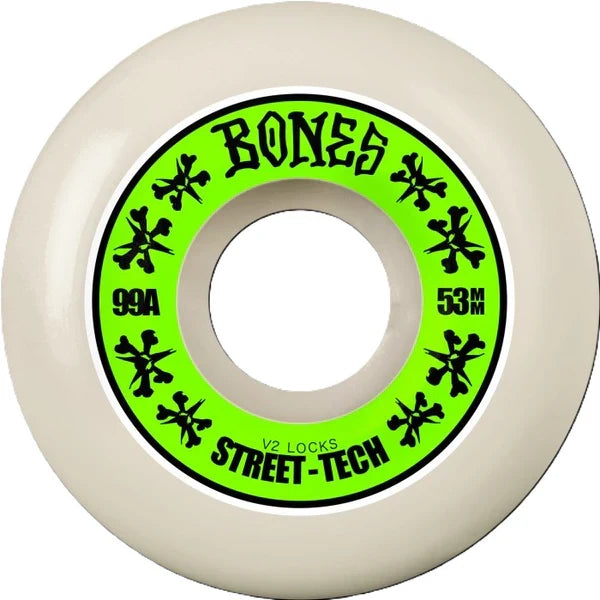Bones 'STF Locks' V2 99A Wheels 53MM - Natural