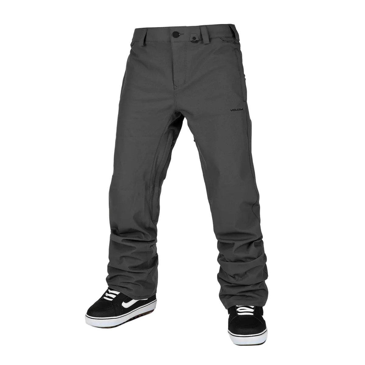 Volcom 'Freakin' Chino Insulated Snowpants - Dark Grey