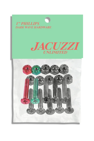 Jacuzzi Unlimited 'Dark Wave' Phillips Hardware - Black/Multi (1")