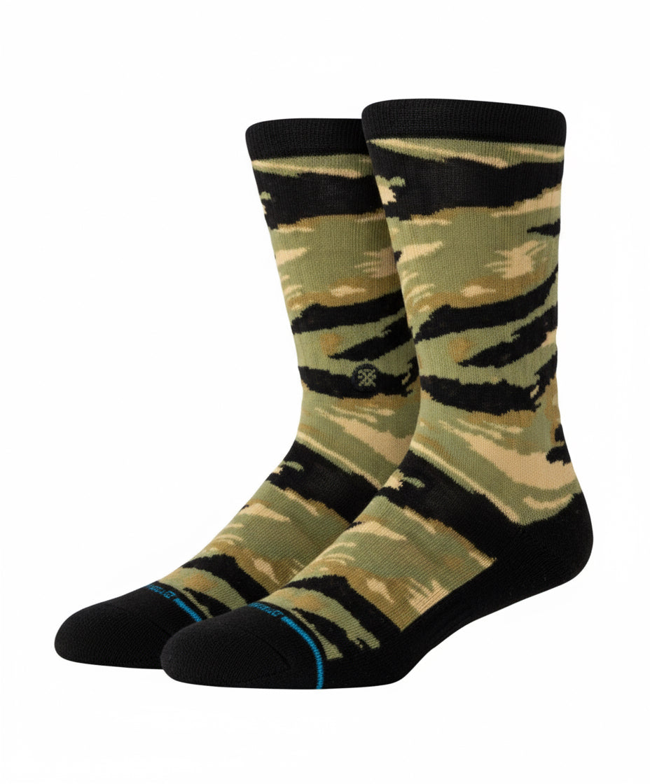 Stance 'Fade Away Crew' Socks - Camo