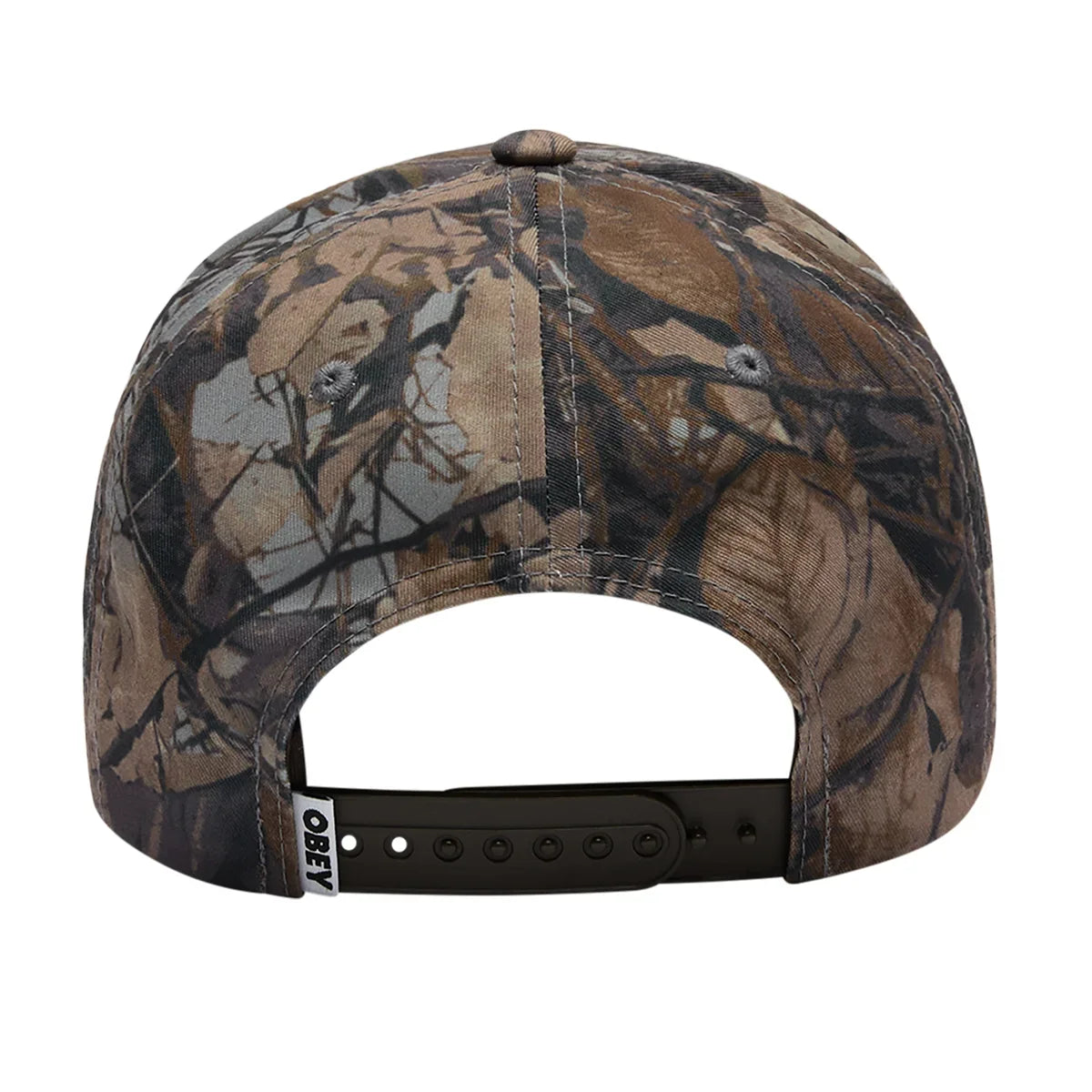 Obey 'Speed Squad' 5-Panel Snapback Cap - Fence Camo Multi