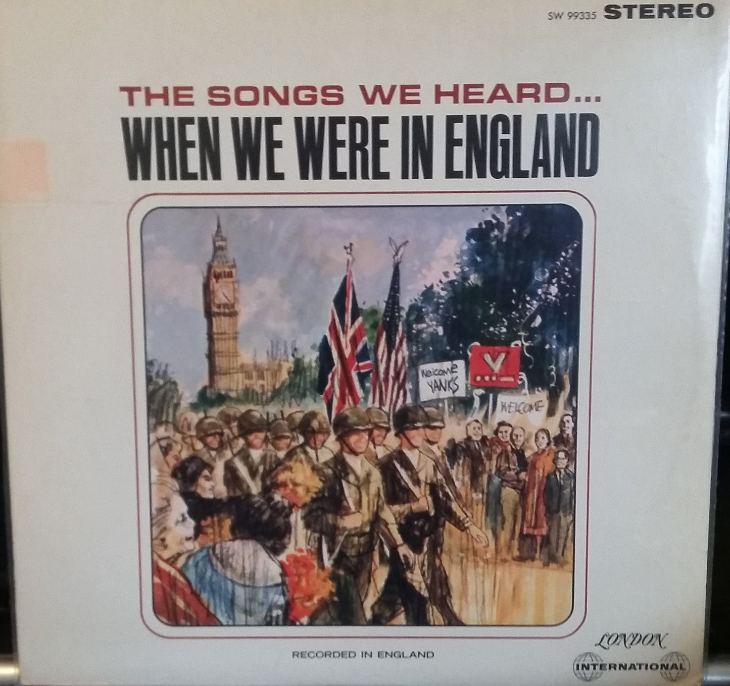 Various / The Songs We Heard... When We Were In England - LP (used)