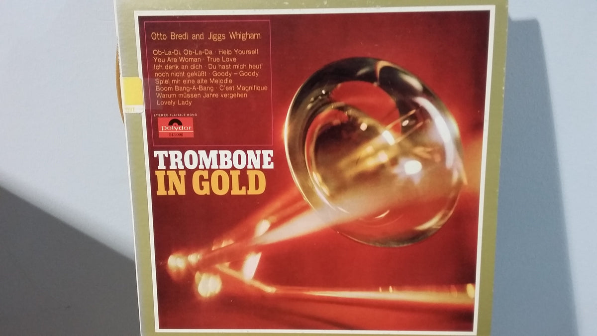 Otto Bredl And Jiggs Whigham / Trombone In Gold - LP (used)