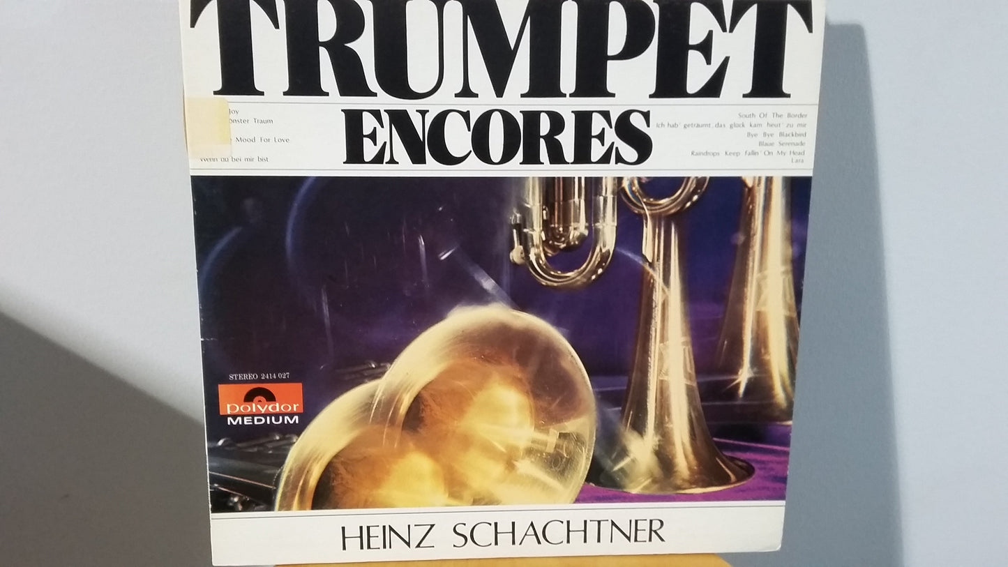 Heinz Schachtner / Trumpet Encores - LP (used)
