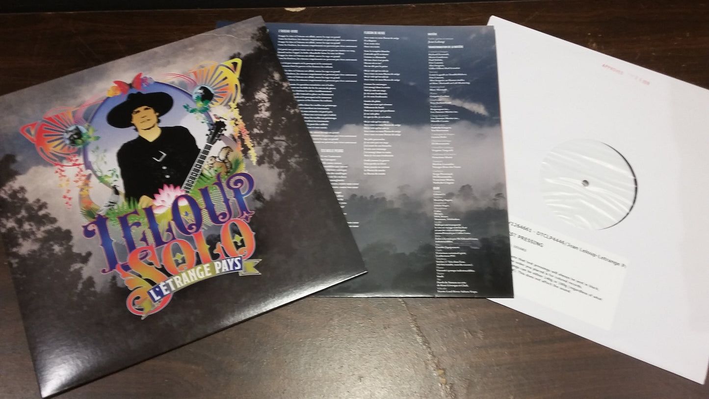 Leloup Solo / L'Étrange Pays - LP (TEST PRESSING) 3/5