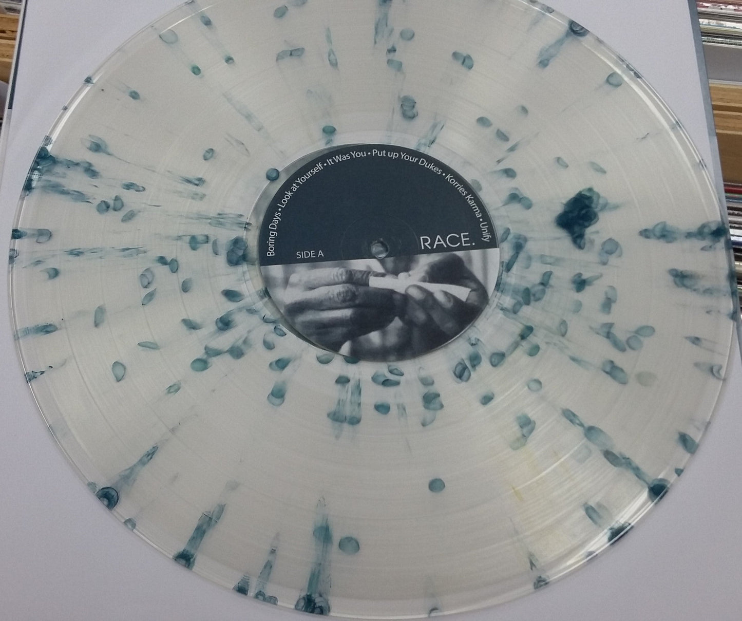 Race / Race - LP CLEAR W/ SPLATTER OF GREEN