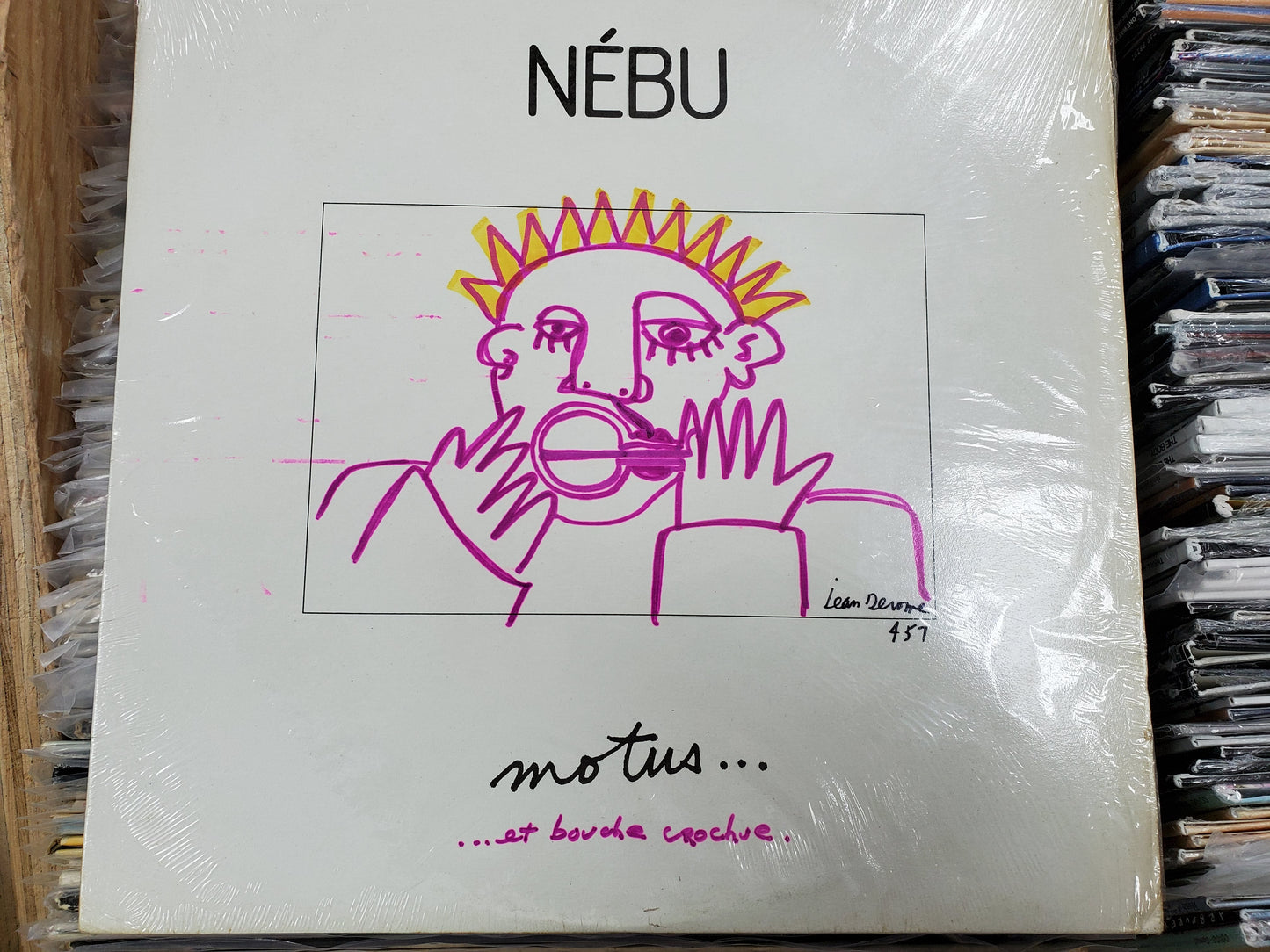 Nébu / Motus ... et bouche crochu - LP Used