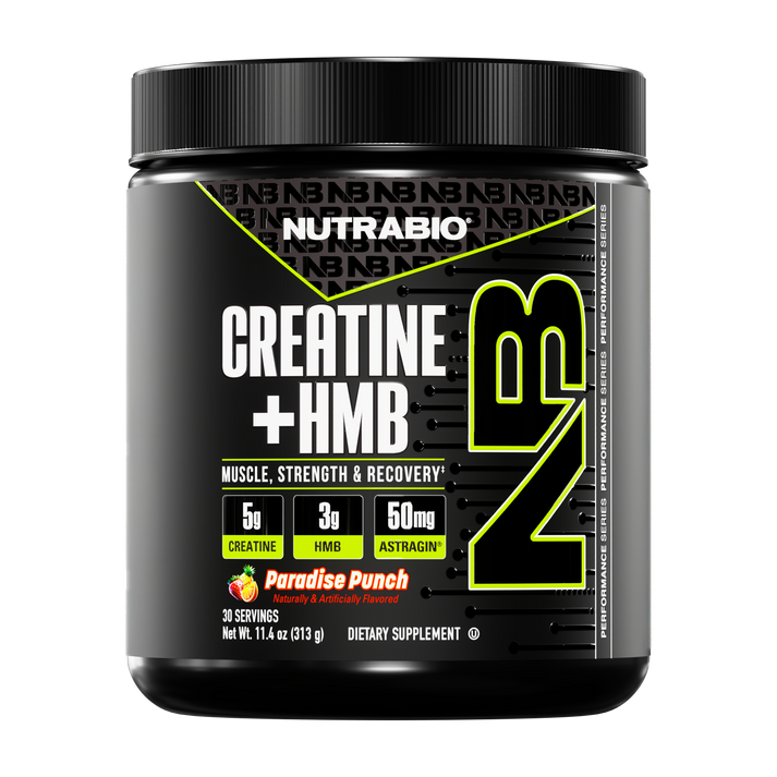 NutraBio Creatine + HMB
