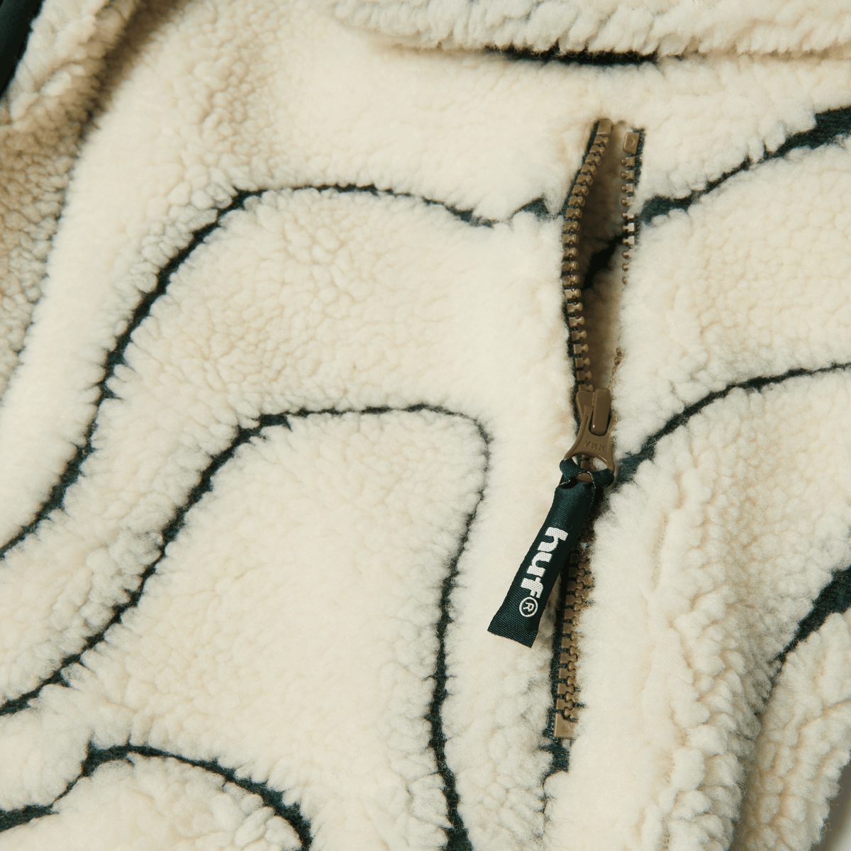 HUF x Toyota Trailhunter 'Topography' High Pile Jacket