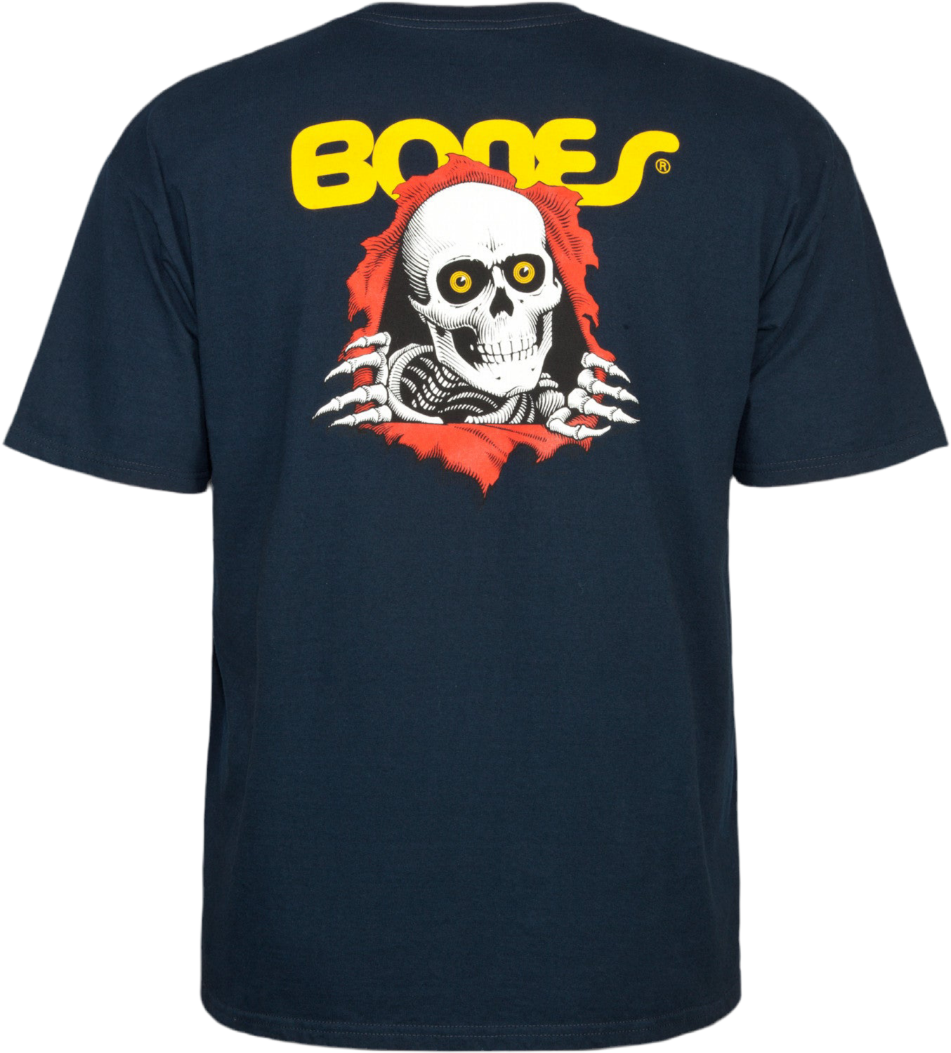 Powell Peralta 'Bones Ripper' Tee - Navy