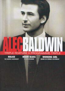 Alec Baldwin Triple Feature / Malice + Miami Blues + Working Girl - DVD (Used)
