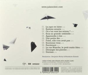 Julien Clerc / Ou S'en Vont Les Avions - CD