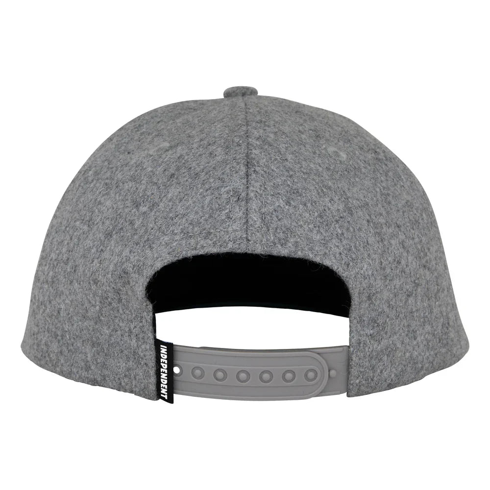 Independent 'Fuck The Rest Team' Snapback Cap - Grey/Navy