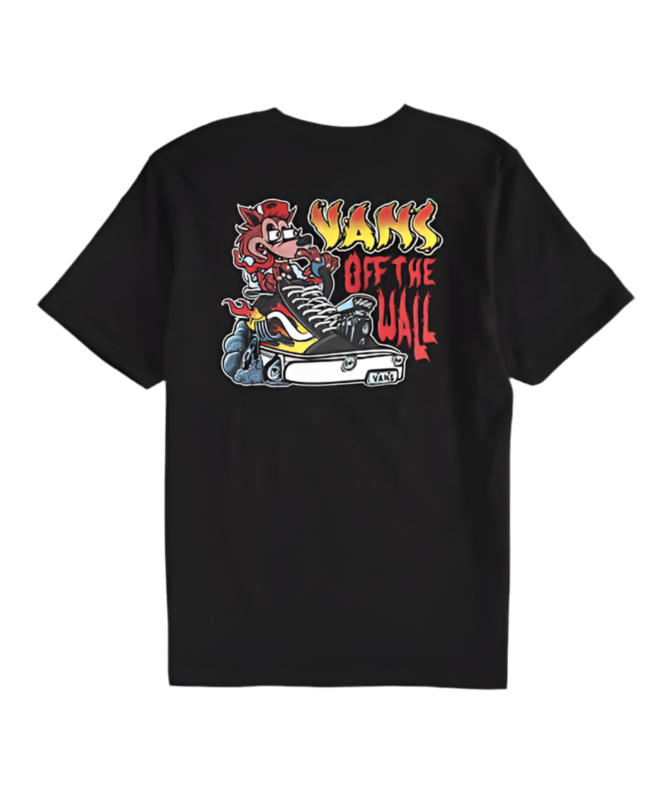 Vans 'Kustom Classic' Tee - Black (KIDS)