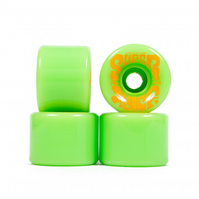 OJ's Wheels 'Super Juice' 78A Wheels 60MM - Green