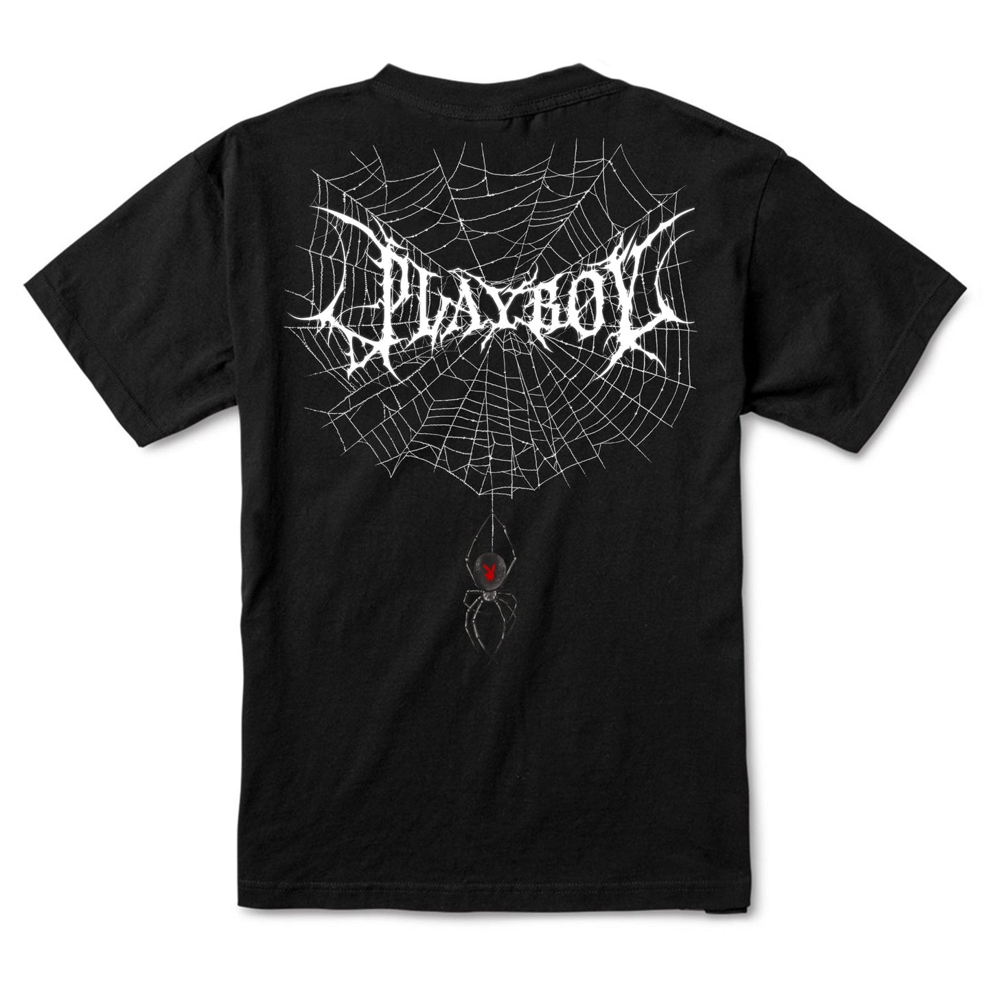 Color Bars X Playboy 'Black Widow' Tee - Black/White
