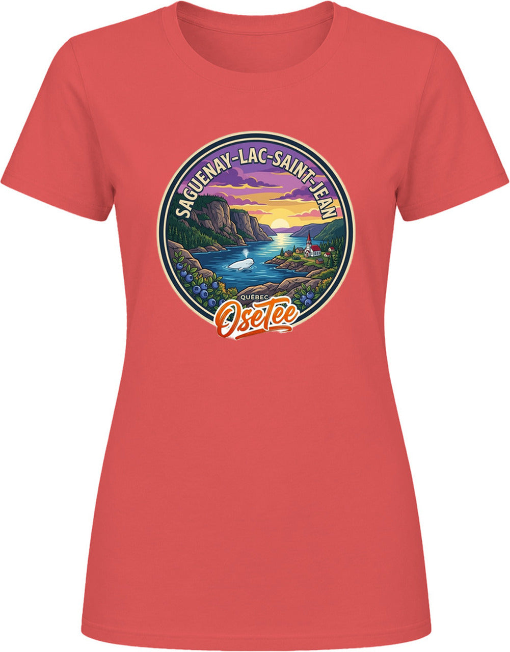 T-shirt Saguenay–Lac-Saint-Jean OseTee – aperçu 22 / Quebec region tee preview 22