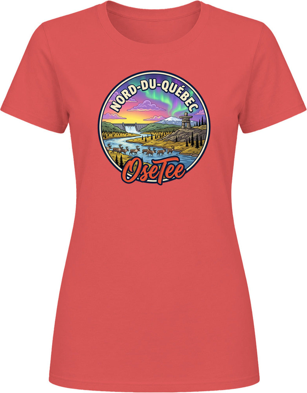 T-shirt Nord-du-Québec OseTee – aperçu 21 / Quebec region tee preview 21