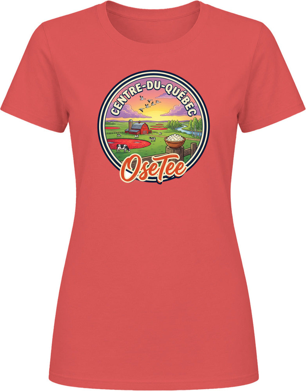 T-shirt Centre-du-Québec OseTee – aperçu 20 / Quebec region tee preview 20