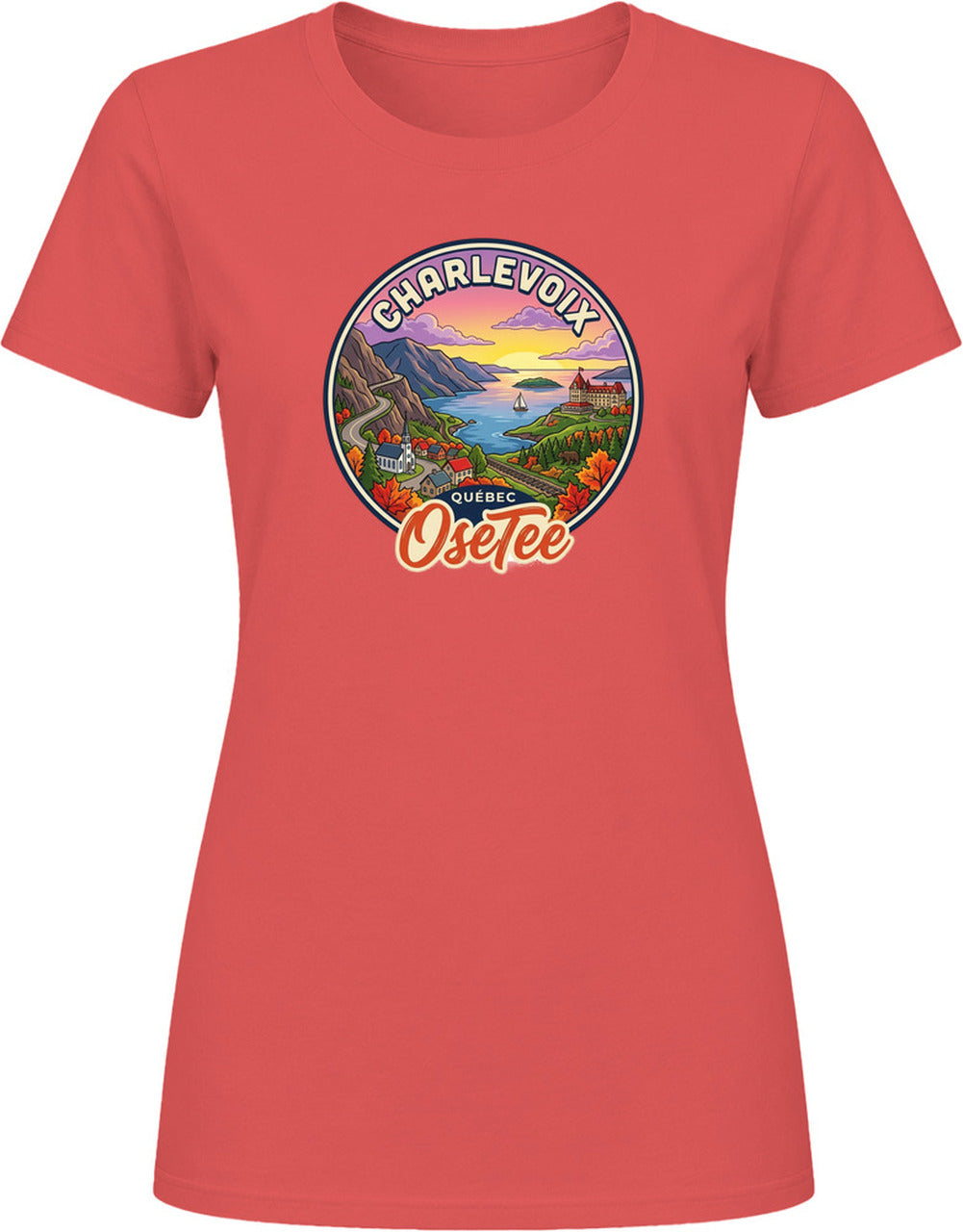 T-shirt Charlevoix OseTee – aperçu 22 / Quebec region tee preview 22