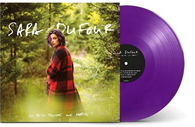 Sara Dufour / On va-tu prendre une marche - LP PURPLE