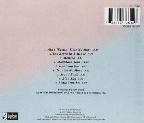 Allman Brothers Band / Eat A Peach - CD (Used)