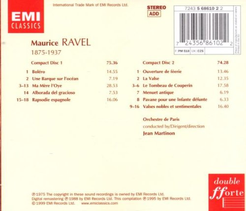 Ravel Orchestral Works