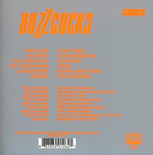 Buzzcocks / Another Music In A Different Kitchen - CD