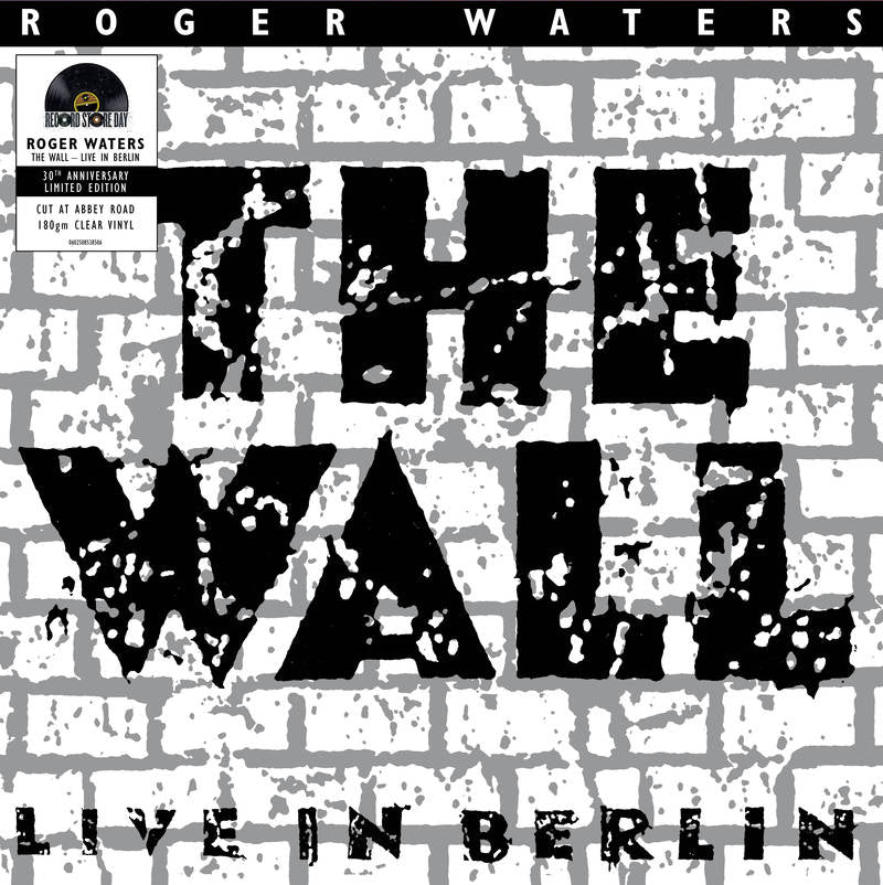 Roger Waters / The Wall (Live In Berlin 1990) - 2LP CLEAR RSD2020 SEPT 26TH