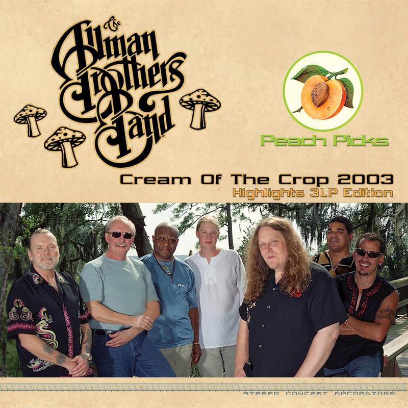 ALLMAN BROTHERS BAND / Cream Of The Crop 2003 -- Highlights - 3LP COLORED NUMBERED