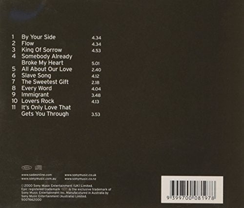 Sade - Lovers Rock (1 CD)