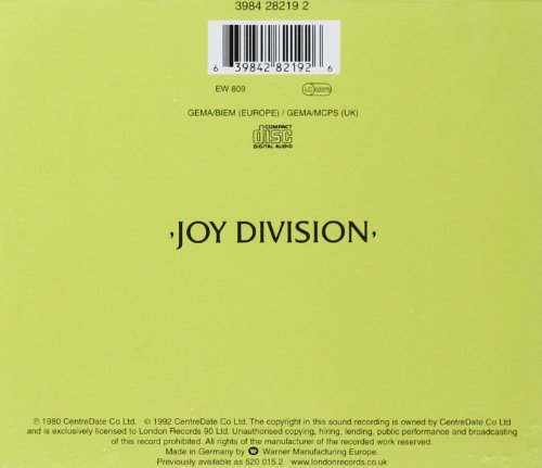 Joy Division / Closer - CD (Used)