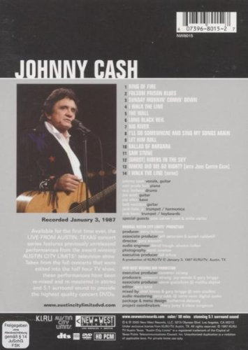 Johnny Cash: Live From Austin Texas (Austin City Limits) - DVD (Used)