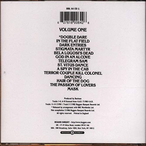 Bauhaus / 1979-1983 Vol1 - CD