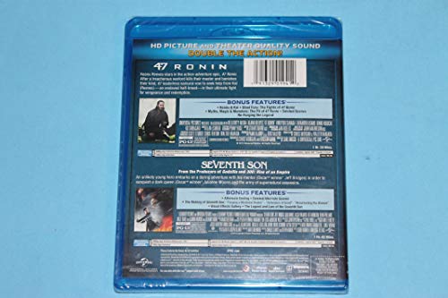Double Feature / 47 Ronin + Seventh Son - Blu-Ray (Used)