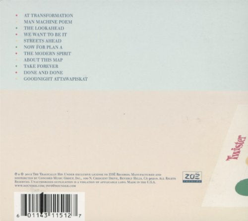 The Tragically Hip / Now For Plan A - CD