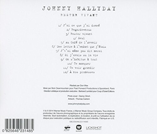 Johnny Hallyday / Rester vivant - CD