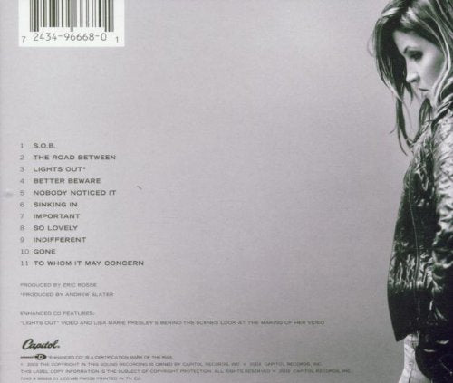 Lisa Marie Presley / To Whom It May Concern - CD