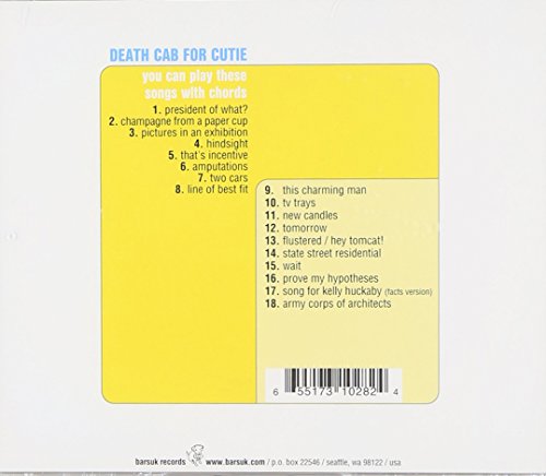 DEATH CAB FOR CUTIE / You Can Play These Songs with Chords - CD (Used)