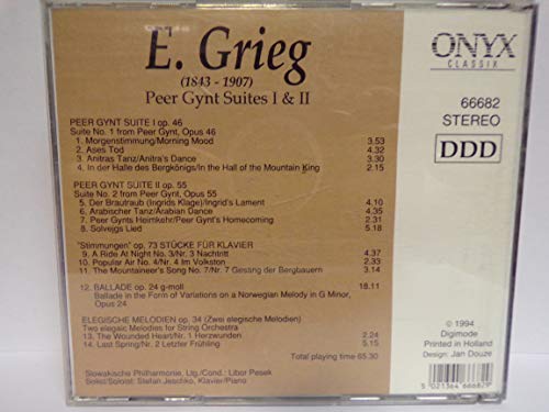 GRIEG: PEER GYNT SUITES 1 AND 2-SL MUSIC