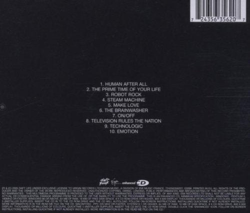 Daft Punk / Human After All - CD (Used)