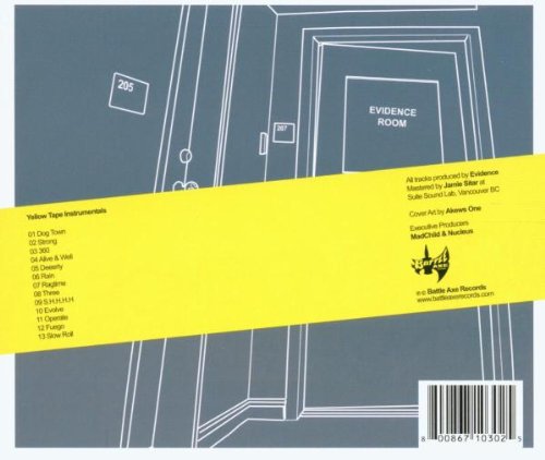 Evidence / Yellow Tape Instrumentals - CD (Used)