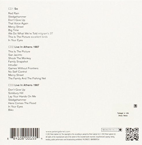 So (25th Anniversary 3CD Deluxe)