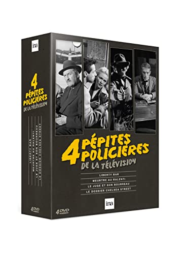 Coffret pépites policières de la télévision 4 Films