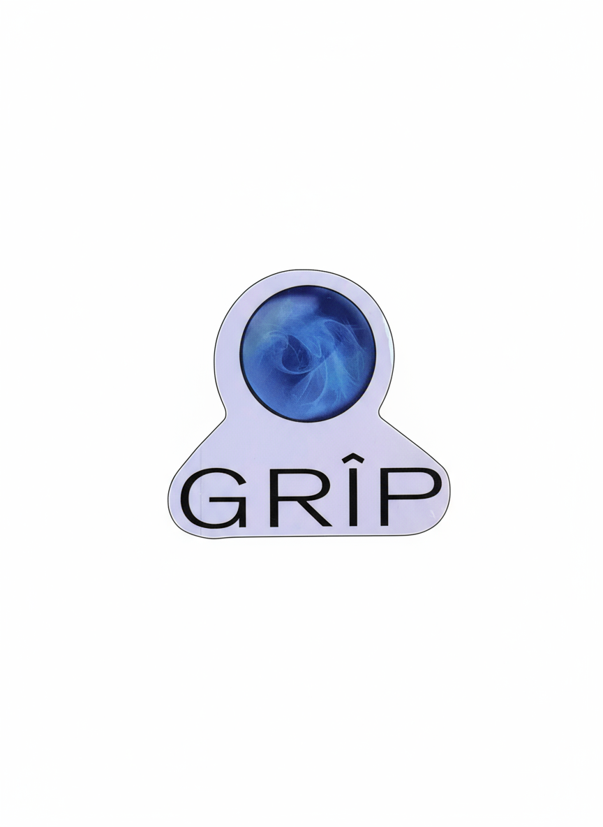 Grip 'Sphere' Sticker - Blue