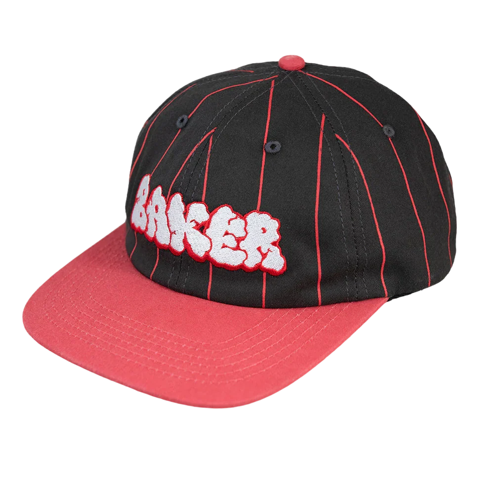 Baker 'Bubble Pin' Snapback Cap - Black/Red